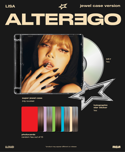 [Álbum Original Coreano] BLACK PINK LISA - Alter Ego (Versión Jewel Case) - Product Image 3