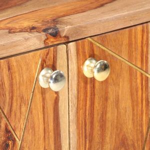 Buffet en bois de Sesham massif 46.5 "x 11.8" x 29.5" - Product Image 5