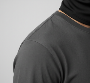 Camiseta de manga corta con cuello redondo, transpirable, ecológica, para hombre, estilo urbano, hecha en Pakistán, de alta calidad, para verano. - Product Image 4