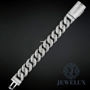 High Modern Elegant Diamond Tennis <b>Bracelet</b> for Women with Brilliant Sparkle Stones at Export Price - Product Image 4