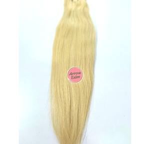 Arrow Exim 613 Cabello Humano Indio Virgen Remy con Cutícula Alineada, Rubio Natural, Ondulado y Liso, Grado 10A, Decolorado - Product Image 6