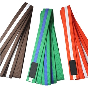 Cinturones de Karate 100% Algodón, Duraderos, Transpirables, Ligeros, de Fácil Ajuste, Confiables para Uso Diario, Personalizables con Logotipo Frontal del Equipo - Product Image 2