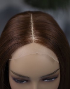 Extensiones de Cabello Ondulado Rojo, Color Negro, Calidad Premium, Voluminosas, Suaves, 100% Cabello Humano, Color Marrón Claro, Sin Pegamento, Largas, Procesadas al Vapor, Remy - Product Image 4