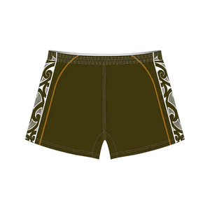 Pantalones Cortos Deportivos de Fútbol con Cintura Elástica, 100% Poliéster, Transpirables, Antibacterianos, Impermeables, con Estampado Personalizado - Product Image 1