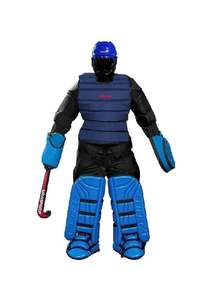 Ensemble d'équipement de gardien de but de hockey sur gazon noir et jaune, équipement de protection pour compétition, équipements de sécurité pour gardien de but - Product Image 2