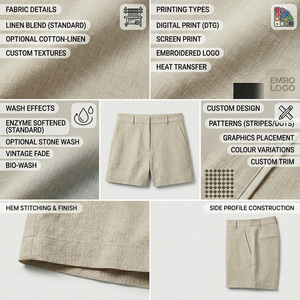 Shorts de Mujer de Cintura Media, Estilo Minimalista, Color Sólido, Transpirables, Ecológicos, de Secado Rápido, Resistentes al Viento, con Cordón Ajustable, Corte Holgado - Product Image 6