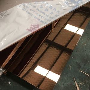 SS 304 316 Plaques Or Couleur Métal Feuille D'acier Inoxydable Bijoux Miroir Pour La Décoration De Plafond - Product Image 5