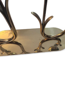 Candelabro de Latón Natural, Elegante y Duradero, Hecho a Mano, para el Hogar, Múltiples Ocasiones, Decoración para Bodas, Pascua, Navidad - Product Image 2