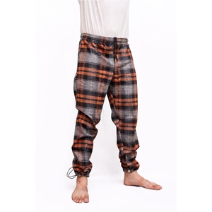 กางเกงขายาวผ้าแฟลนเนลลายสก็อตพรีเมียมจากโรงงานโดยตรงในสหรัฐอเมริกา อุ่นสบาย ใส่สบายๆ ผลิตแบบ OEM - Product Image 3
