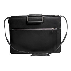 Bolso de cuero moderno, cómodo y duradero para portátil, de secado rápido, con múltiples bolsillos, estilo a prueba de viento, para unisex. - Product Image 1