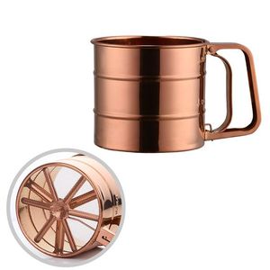 Polish Copper <b>Mug</b> With Lid For Household Office Drinking Use BPA Free Leakproof Durable Copper <b>Mugs</b> & Cup For Gifting Ideas - Product Image 3