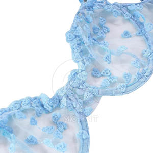 Lencería de encaje para mujer, conjunto de lencería transparente, ropa de dormir, lencería elegante, ropa íntima delicada de encaje. - Product Image 3