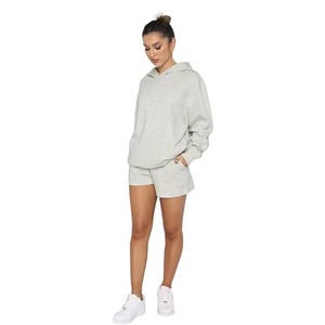 Spring 2025 Women's Long Sleeve round Neck T-Shirt High Waist <b>Short</b> Pants Basic Sportswear Set Solid Color Casual Fitness Outfit - Product Image 4