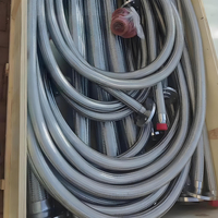 Tuyau flexible tressé en acier inoxydable du fabricant antidéflagrant et résistant au feu avec raccords de tuyaux de qualité 316L