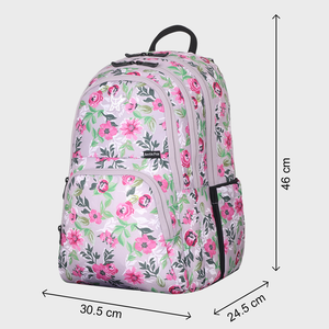 Sac à dos scolaire Arctic Fox Flora Sea Fog pour garçons et filles - Product Image 6