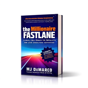 The Millionaire Fastlane de la autora MJ DeMarco, libro de bolsillo con tapa blanda personalizada - Product Image 1