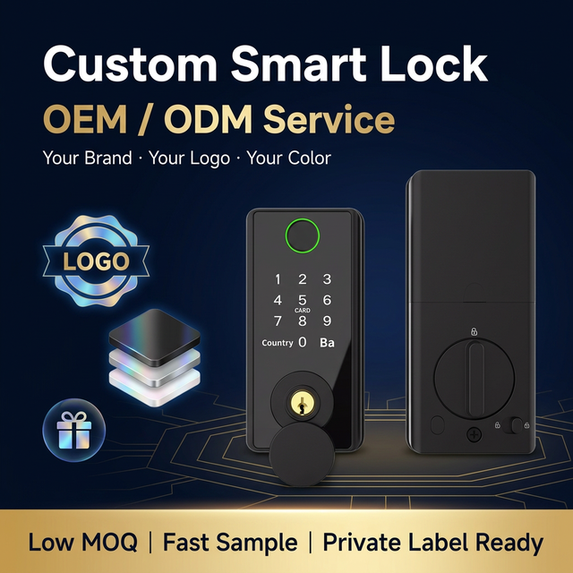 Semiconductor Biometric Smart Lock Tuya App Remote Unlock Electronic Digital Fingerprint Door Lock with Mechanical Key for Hotel