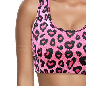 Soutien-gorge de sport pour femme, design personnalisé, sublimation, tissu respirant, coupe confortable et style imprimé intégral vibrant - Product Image 2