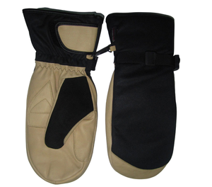 Guantes de Esquí Personalizados con Logotipo, Impermeables y Resistentes al Viento, con Palma de Cuero Genuino y Correa de Muñeca Ajustable - Product Image 5