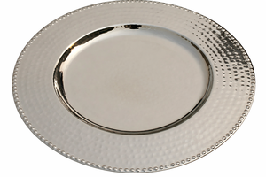 Plato decorativo para servir, plato de metal para servir, plato de plástico para servir, plato de vidrio para servir, plato dorado para servir, plato plateado para servir - Product Image 3