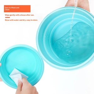 Portable Silicone Folding Bowl Food Grade Outdoor Picnic Preservation Box Travel Preservation Instant Noodle Bowl Extendable - Product Image 4