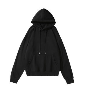 Premium Men's Winter Pullover <b>Hoodie</b> 100% Cotton Fleece Regular Fit Drop Shoulder Pocket Casual Streetwear - Product Image 1