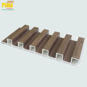 Meilleures ventes - Panneau mural en PVC cannelé de qualité supérieure, grain de pierre moderne, insonorisant, ignifuge, sans formaldéhyde, imperméable, décoration de bureau - Product Image 3