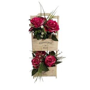 Balcony Home Decoration Metal Planter With Ceramic <b>Basket</b> Metal Flower Pot For <b>Table</b> - Product Image 4
