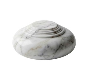 Wholesale Natural Marble Pet Cremation Urn, Luxury <b>Memorial</b> Ashes Keepsake for Dog and Cat, Handcrafted Funeral Remembrance Urn - Product Image 3