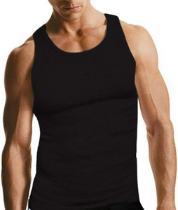 Best Selling Logo T <b>Shirt</b> Custom Logo Men's <b>Moisture</b>-<b>wicking</b> Cotton Spandex Ribbed T <b>Shirts</b> Quick Dry Breathable Low Price Men's - Product Image 1