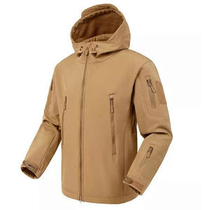 Vestes Softshell à Capuche Demi-Zip Unies pour Hommes – Respirantes, Séchage Rapide, Coupe-Vent, Tendance – Nouveauté Hiver Très Demandée - Product Image 1
