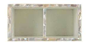 Porte-stylos de bureau au design moderne, de qualité exclusive, en nacre, pour l'organisation du bureau - Product Image 5