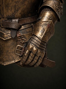 Traje de Armadura de Caballero Templario Hecho a Mano – Disfraz Medieval de Cruzado con Placas de Protección Completa Farjana - Product Image 3