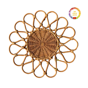 Rattan Placemat | Handmade Natural Woven | Eco-Friendly <b>Table</b> <b>Mat</b> | Dining Hotel Use | OEM Vietnam Supplier - Product Image 5