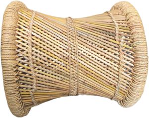 Handmade Natural Cane Bamboo Mudda Chair Barstool <b>Step</b> <b>Stool</b> <b>for</b> Adults, Kids, Garden Living Room, <b>Kitchen</b> Sitting Seating Fines - Product Image 4