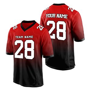 Uniforme de Fútbol Americano Personalizado de Gran Tamaño, Tela de Secado Rápido, Diseño de Dos Tonos, Gráficos Personalizados, Antiencogimiento, Sublimación Completa - Product Image 4