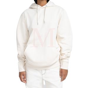 Unisexe 2024 hiver pull à capuche en gros 100% coton plaine teint sweats avec motif solide poche Design personnalisé pour hommes - Product Image 1