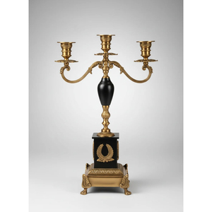 Modern Vintage Metal <b>Candelabra</b> Candle Stand Elegant Table Centerpiece Sculpture Wedding Dining Home Decorative <b>Candelabras</b> - Product Image 5