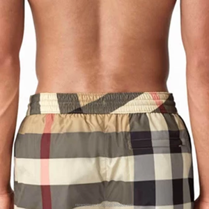 Nouveaux shorts décontractés pour hommes, tendance, en coton/polyester/élasthanne, unis, amples, respirants, à séchage rapide, écologiques, anti-plis, grandes tailles - Product Image 5