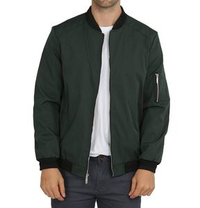 Veste bomber en nylon imperméable de qualité supérieure pour homme, logo personnalisé, vente en gros, veste bomber de pilote - Product Image 1