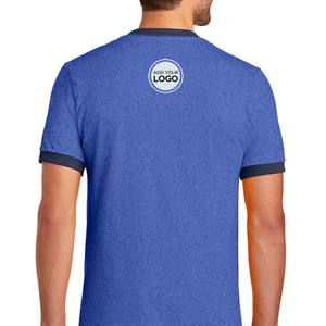 Camisetas Ringer Básicas Casuales de Corte Ajustado para Hombre y Mujer, Personalizables, Camiseta Ringer de Corte Relajado - Product Image 2