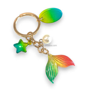 พวงกุญแจเด็กผู้หญิงลายสัตว์ปรับแต่งได้จากร้านขายของที่ระลึกสวนทะเลแจกฟรี - Product Image 1
