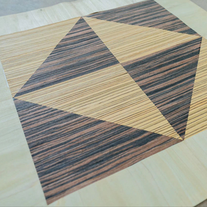 Contreplaqué en érable doublement poncé avec placage en bois d'acacia blanc, noyau en bois d'hévéa, surface plane pour panneaux muraux - Product Image 1