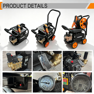 <span class=keywords><strong>Mesin</strong></span> <span class=keywords><strong>Cuci</strong></span> <span class=keywords><strong>Mobil</strong></span> Listrik Tekanan Tinggi Heavy Duty 350BAR 4000PSI dengan Selang Gulung dan Pistol Semprot untuk Pembersihan Kendaraan dan Truk - Product Image 5
