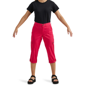 Pantalones Capri Cargo para Mujer con Logotipo Personalizado, Moda Urbana, Pantalones Cortos con Múltiples Bolsillos, Pantalones Cargo de Tres Cuartos para Mujer - Product Image 5