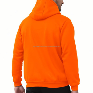 Sweat à capuche décontracté pour homme, logo personnalisé, respirant, manches longues, basiques, sweat à capuche en coton mélangé pour homme - Product Image 2