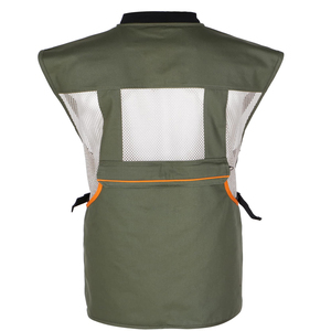 Gilet de chasse réglable pour hommes, gilet utilitaire d'extérieur avec plusieurs poches de rangement pour la chasse et le tir - Product Image 2