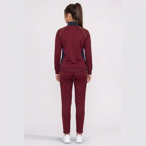 <b>Women</b> Zipper Tracksuit High Quality XL Size Breathable Fleece Tracksuit Set Embroidered Logo Printed Hoodie <b>Sweatpants</b> for - Product Image 2