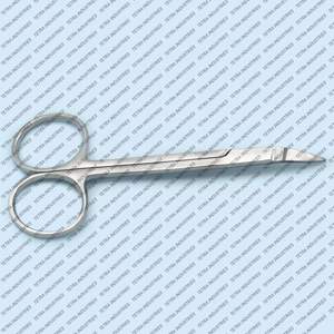 Tijeras Quirúrgicas Tetra Industries Wilmer Converse para Conjuntiva, 4 Pulgadas, Hoja Angulada, Acero Inoxidable Alemán, Clase I, Certificación CE - Product Image 3