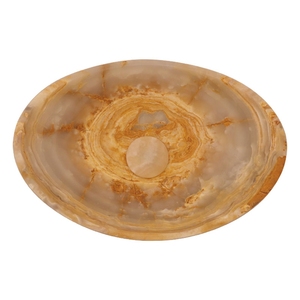 Cuenco Ovalado de Mármol Onyx Honey, Resistente al Fuego, Moderno, para Cocina, Comedor, Sala de Estar, Revestimiento de Paredes - Product Image 5